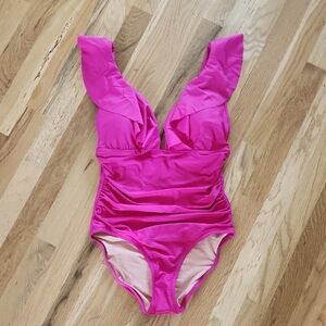 J.Crew Pink One-Piece Swimsuit